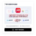有道翻译免费吗？