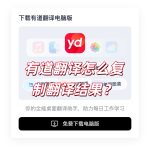 有道翻译怎么复制翻译结果？